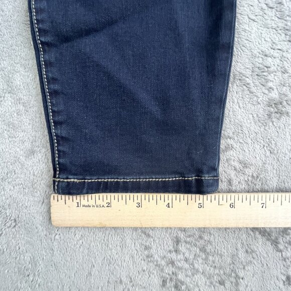 Kut from the Kloth Jeans Womens 10 Dark Wash Diana Skinny Distressed Stretch NWT - Picture 10 of 16